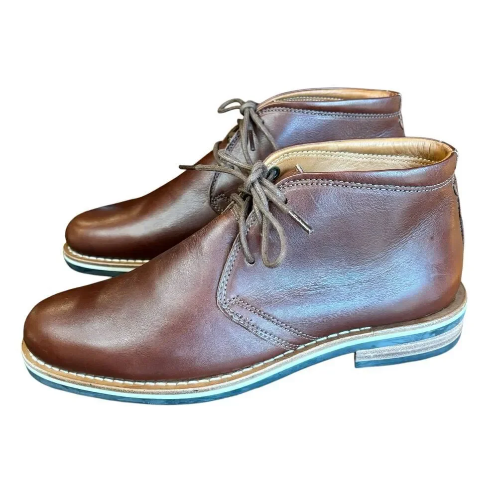 Helm The Hynes Boot in Brown Handmade NWOB Size 7